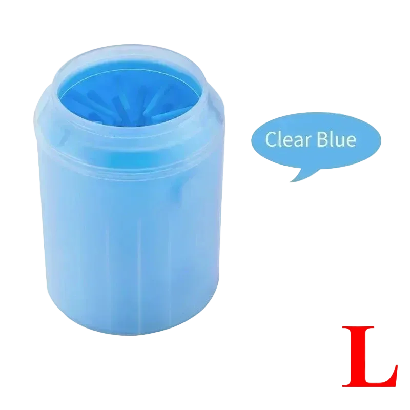 Dog Foot Cup Paw Washer Cleaner Dog Cat Foot Cleaning Brush Soft Silicone Dog Paw Cleaning Dog Paw Cleaning Bucket Accessories