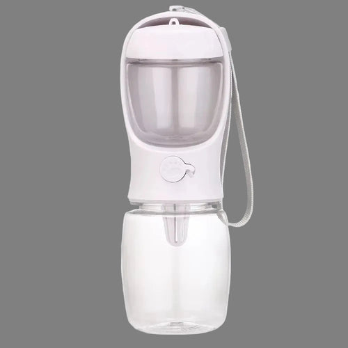 Pets Dog Water Bottle Portable Food Grade Material Dog Cat Travel Pet Water Cup Bottle with Food Dispenser Puppy Water Bottle